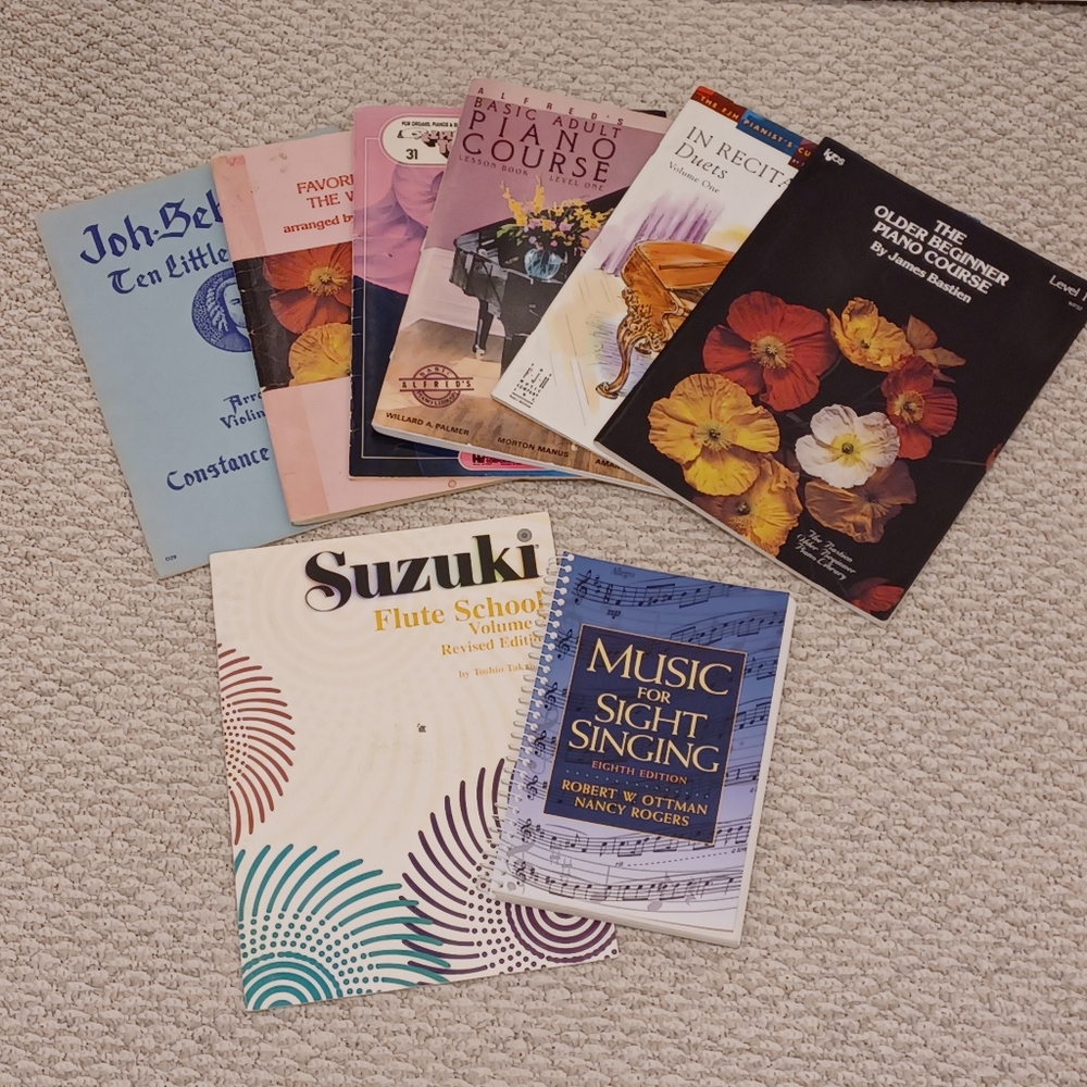 Assorted Music Books Collection